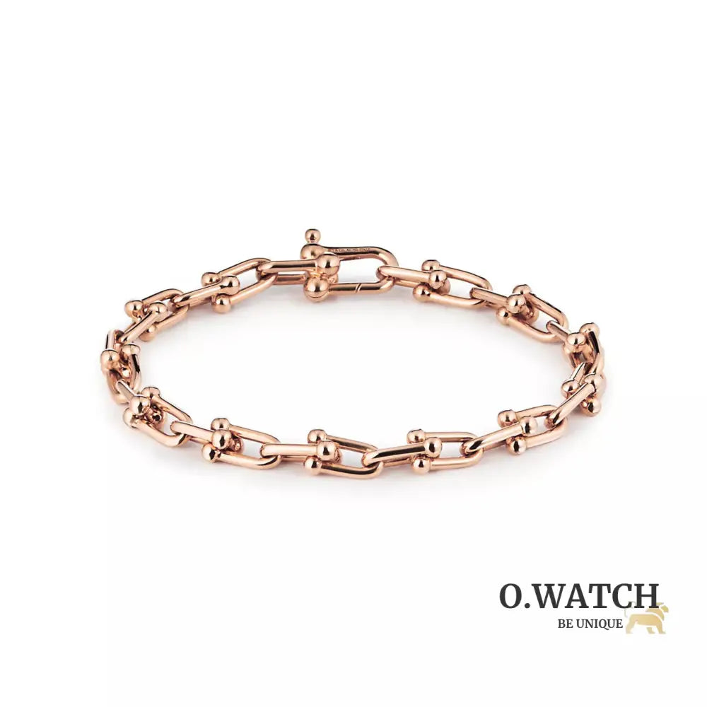 BRACELET TIFFANY & CO SMALL LINK ROSE-GOLD