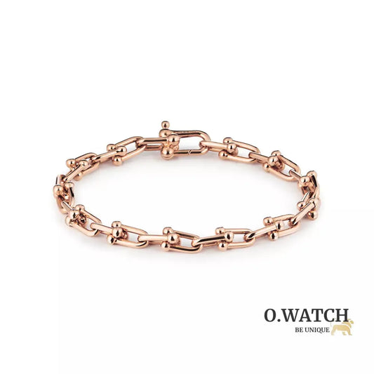 BRACELET TIFFANY & CO SMALL LINK ROSE-GOLD