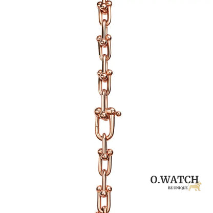 BRACELET TIFFANY & CO SMALL LINK ROSE-GOLD