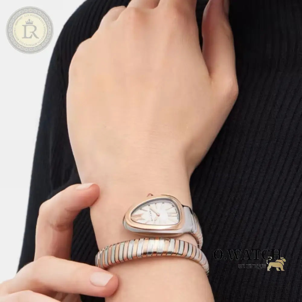 Bvlgari Serpenti Tubogas en or rose