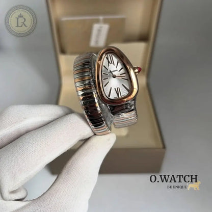 Bvlgari Serpenti Tubogas en or rose