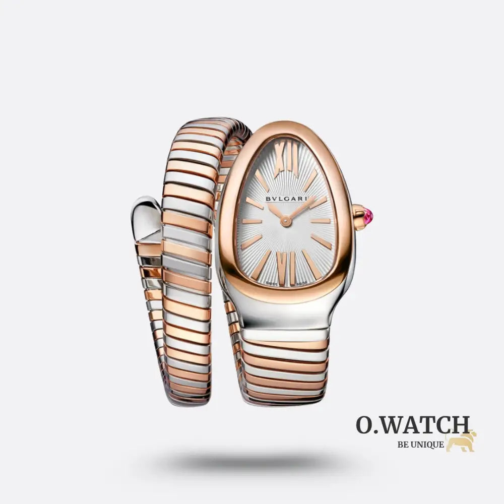 Bvlgari Serpenti Tubogas en or rose