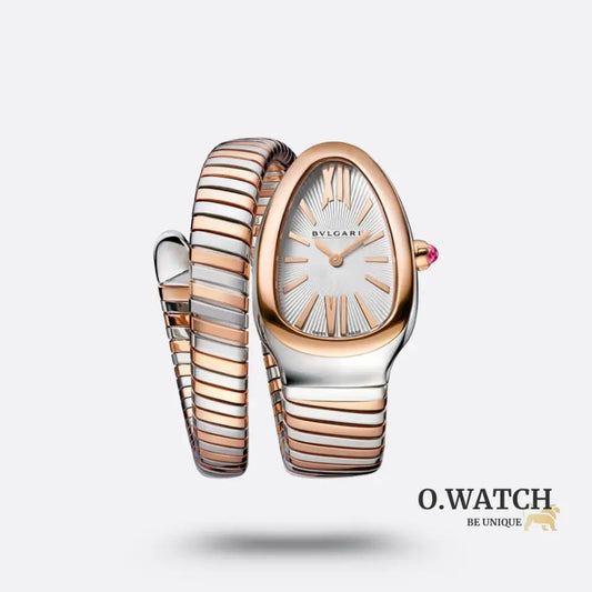 Bvlgari Serpenti Tubogas en or rose