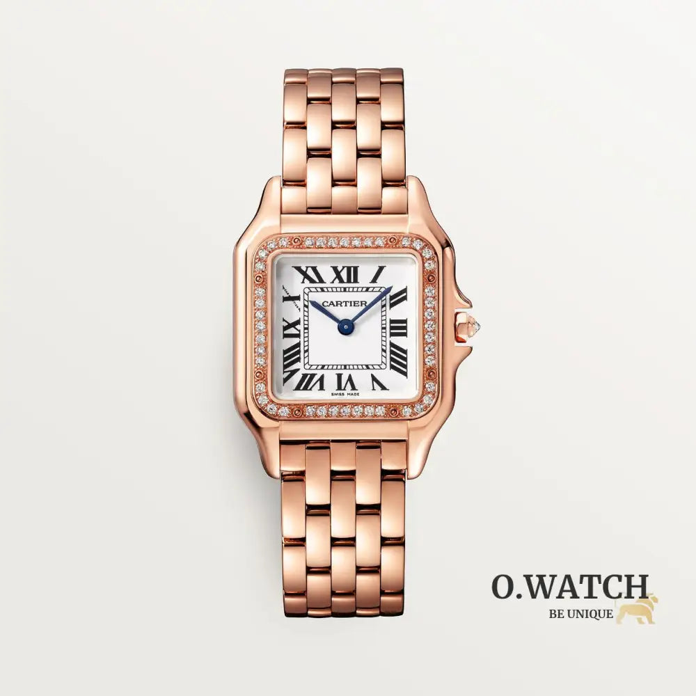 CARTIER PANTHÈRE OR ROSE AVEC STRASS