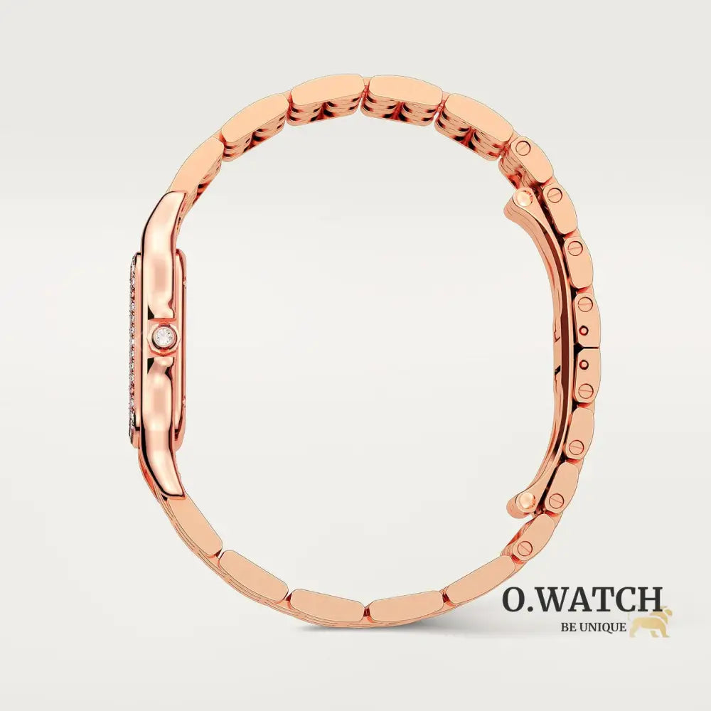 CARTIER PANTHÈRE OR ROSE AVEC STRASS