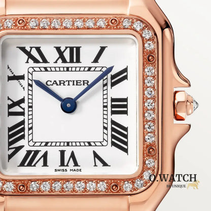 CARTIER PANTHÈRE OR ROSE AVEC STRASS
