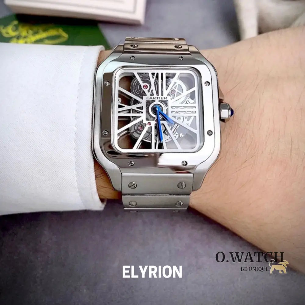 Cartier Santos de Cartier Skeleton – Grand Modèle (WHSA0015)