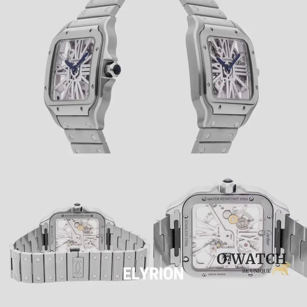 Cartier Santos de Cartier Skeleton – Grand Modèle (WHSA0015)