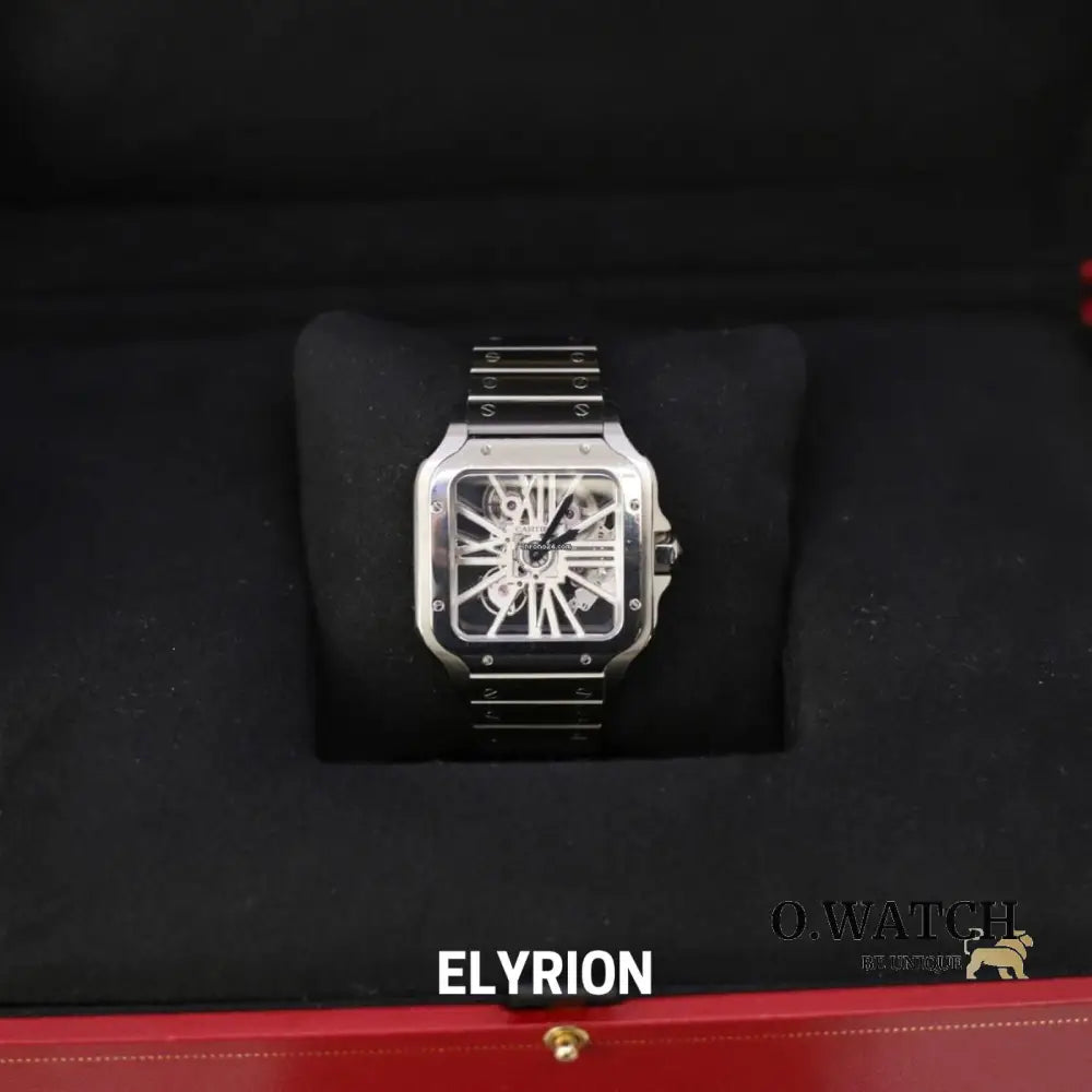Cartier Santos de Cartier Skeleton – Grand Modèle (WHSA0015)