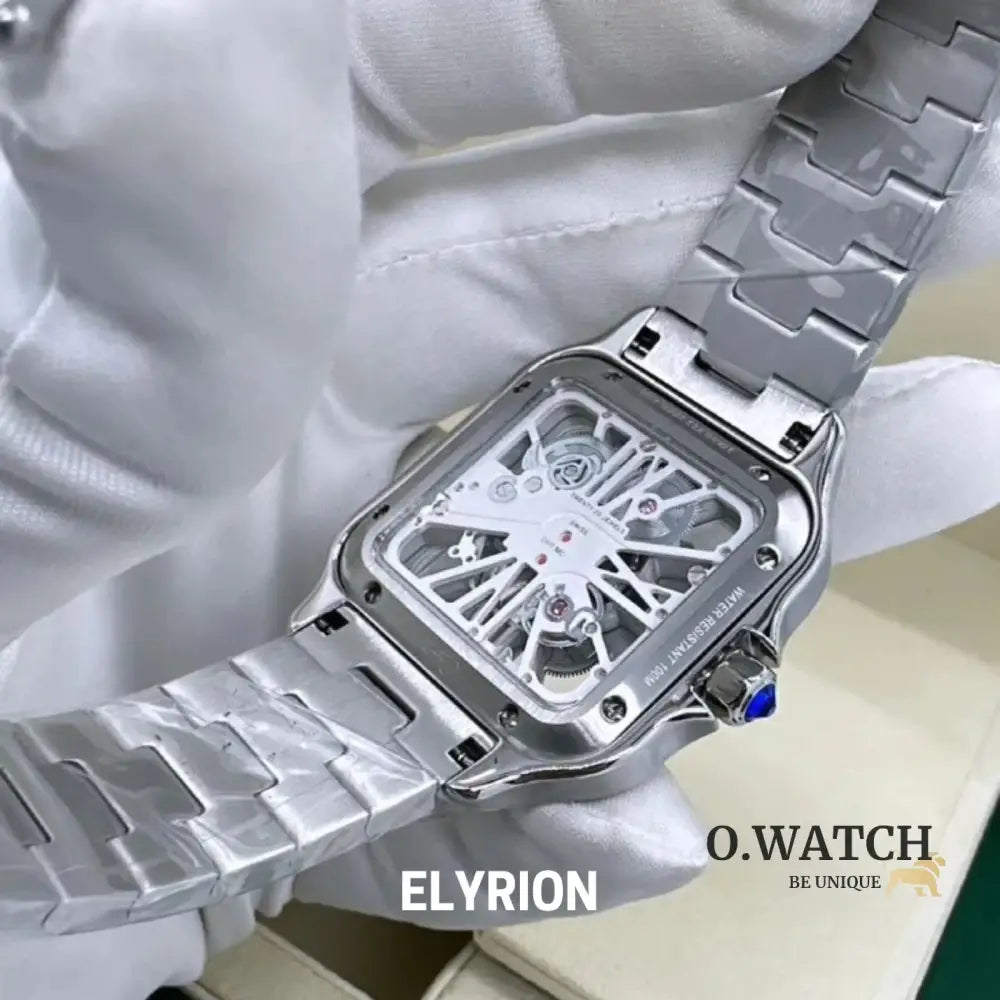 Cartier skeleton dore et argente