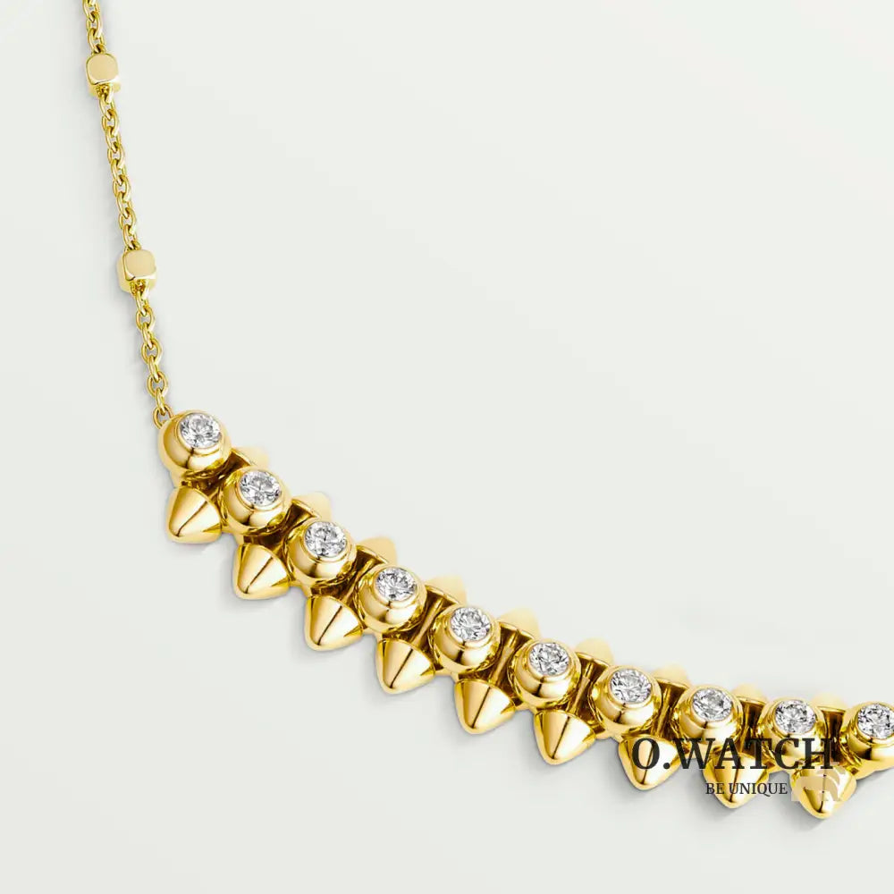 COLLIER CARTIER CLASH DIAMONDS GOLD