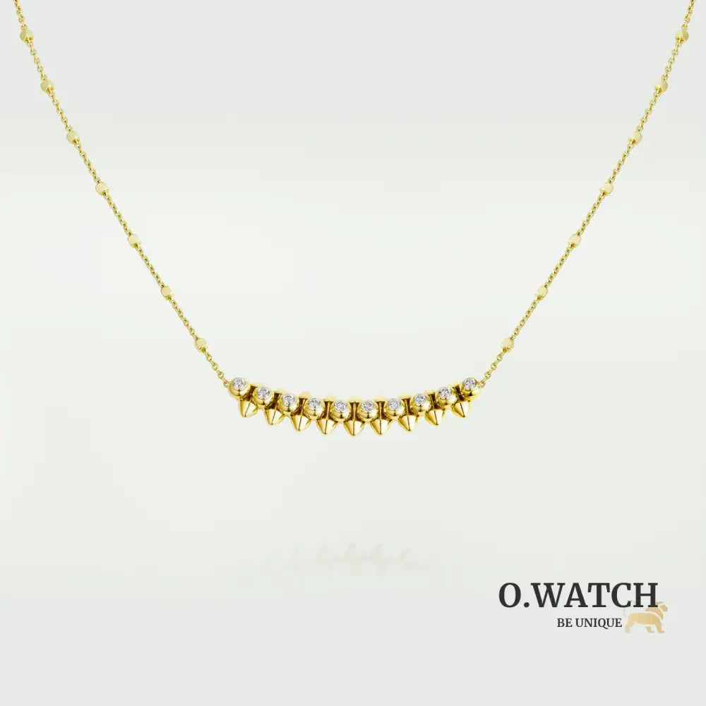 COLLIER CARTIER CLASH DIAMONDS GOLD