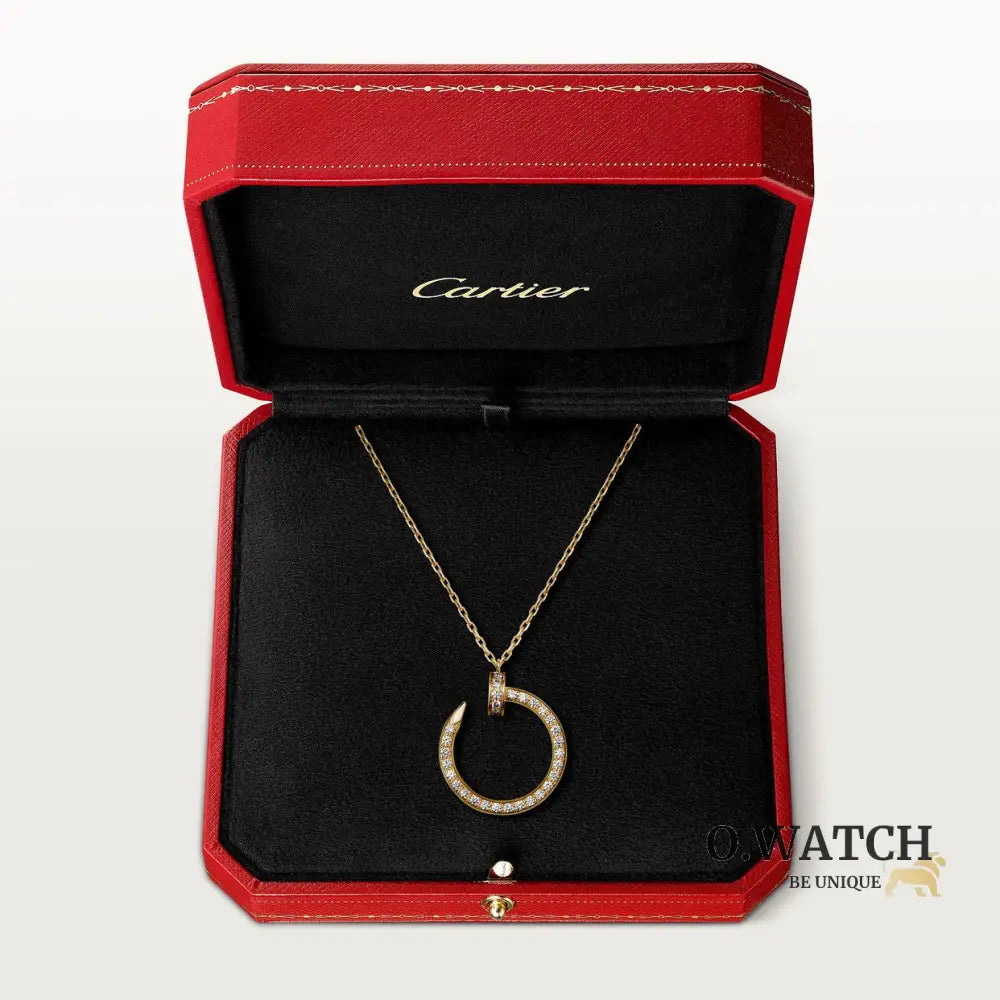 COLLIER CARTIER JUSTE UN CLOU FULL STRASS-GOLD