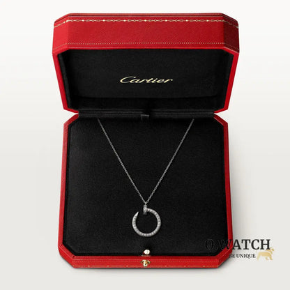 COLLIER CARTIER JUSTE UN CLOU FULL STRASS WHITE-GOLD