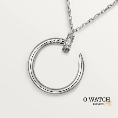 COLLIER CARTIER JUSTE UN CLOU FULL STRASS WHITE-GOLD