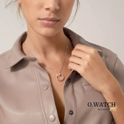 COLLIER CARTIER PENDENTIF JUST UN CLOU DIAMANTS WHITE GOLD