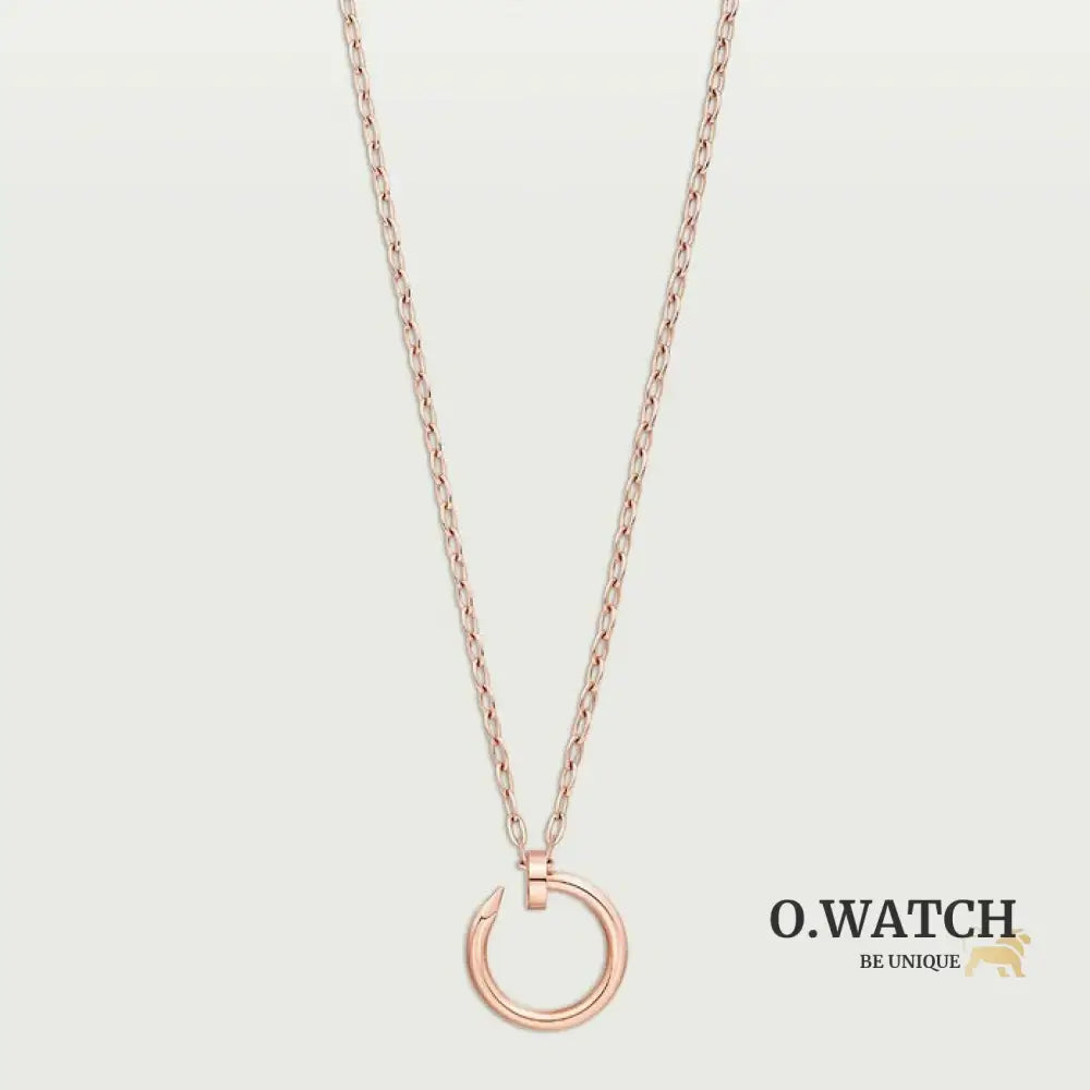 COLLIER CARTIER PENDENTIF JUSTE UN CLOU ROSE GOLD