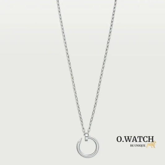 COLLIER CARTIER PENDENTIF JUSTE UN CLOU WHITE GOLD