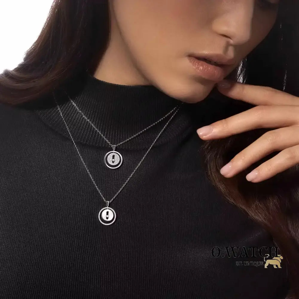 COLLIER MESSIKA LUCKY MOVE SM WHITE GOLD