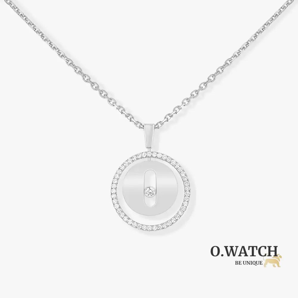 COLLIER MESSIKA LUCKY MOVE SM WHITE GOLD