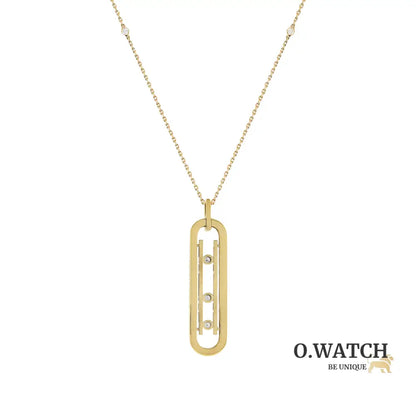 COLLIER MESSIKA MOVE 10TH SM NECKLACE GOLD