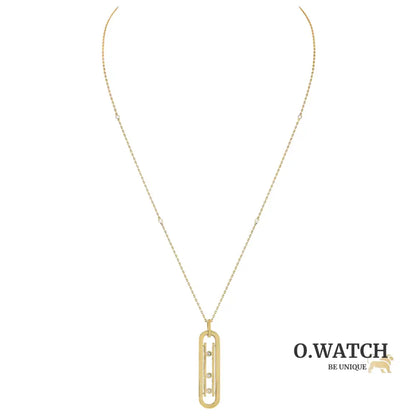 COLLIER MESSIKA MOVE 10TH SM NECKLACE GOLD