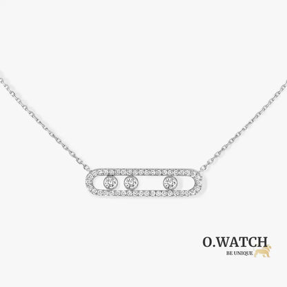 COLLIER MESSIKA MOVE PAVÉ WHITE GOLD