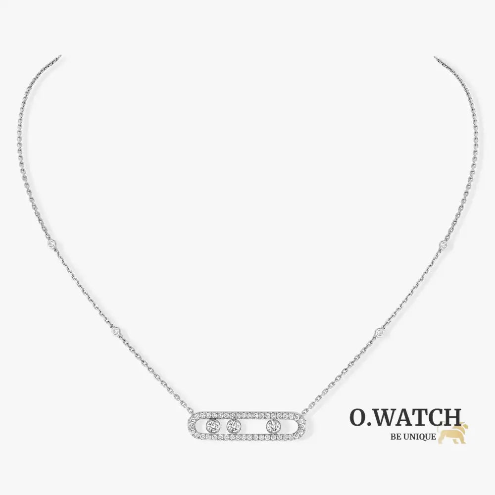 COLLIER MESSIKA MOVE PAVÉ WHITE GOLD