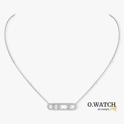 COLLIER MESSIKA MOVE PAVÉ WHITE GOLD