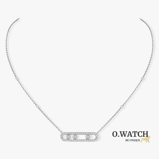 COLLIER MESSIKA MOVE PAVÉ WHITE GOLD