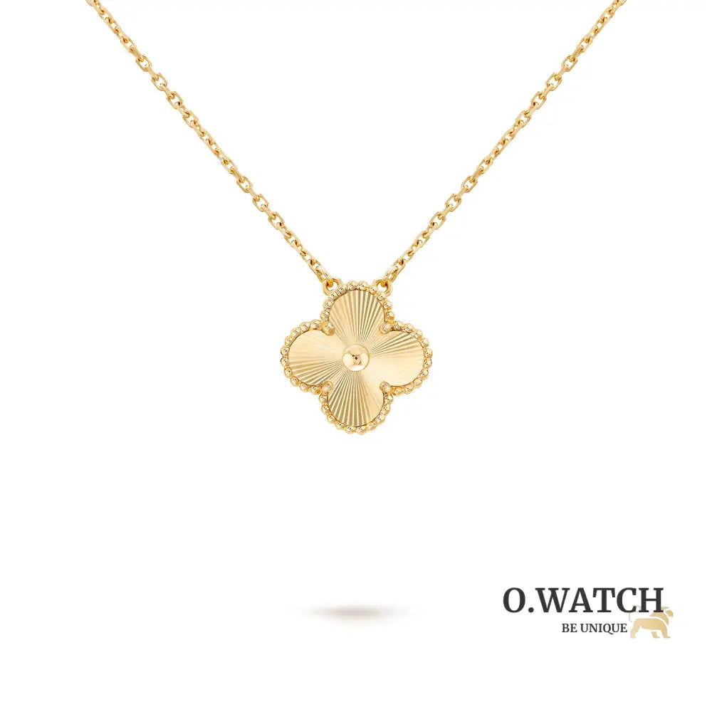 Collier Pendentif Vintage Alhambra Gold