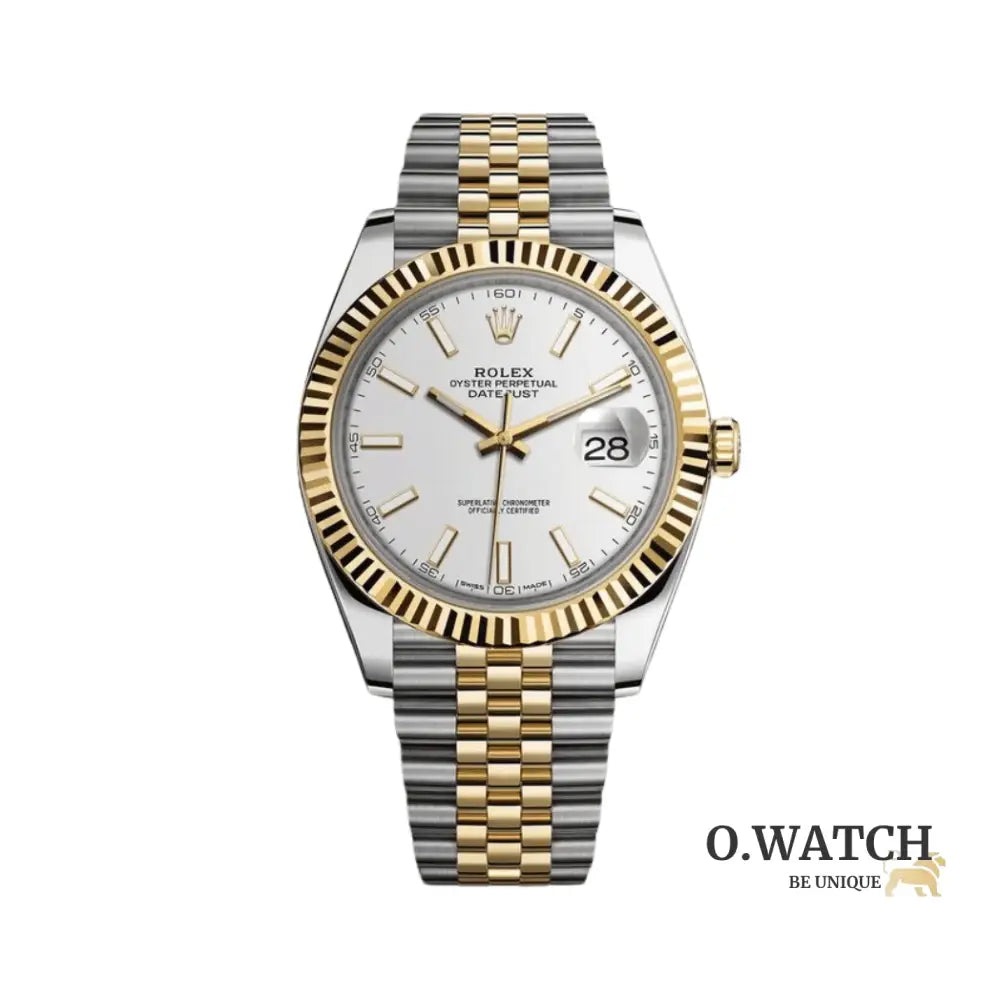 Date-Just 126333 Fond Blanc Jubilée 41mm