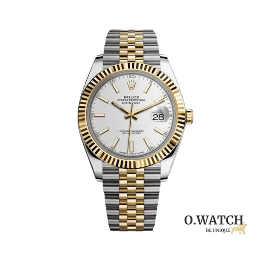 Date-Just 126333 Fond Blanc Jubilée 41mm