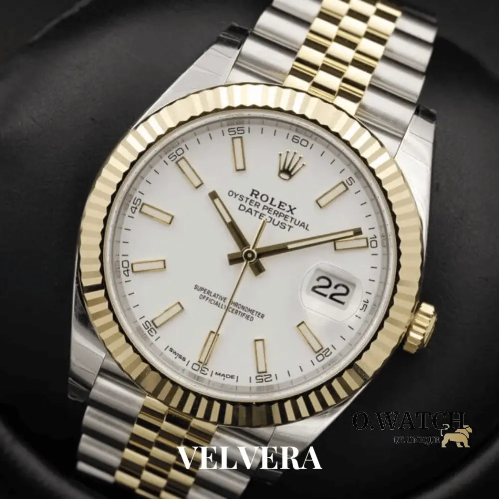 Date-Just 126333 Fond Blanc Jubilée 41mm