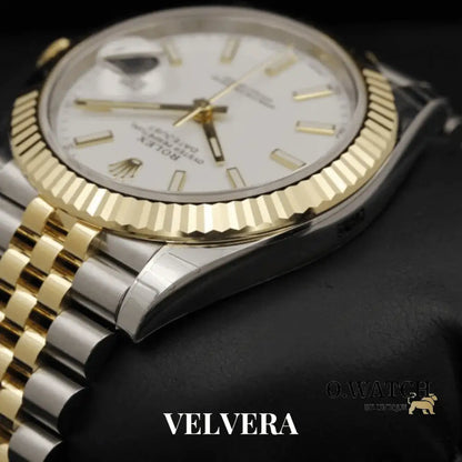 Date-Just 126333 Fond Blanc Jubilée 41mm
