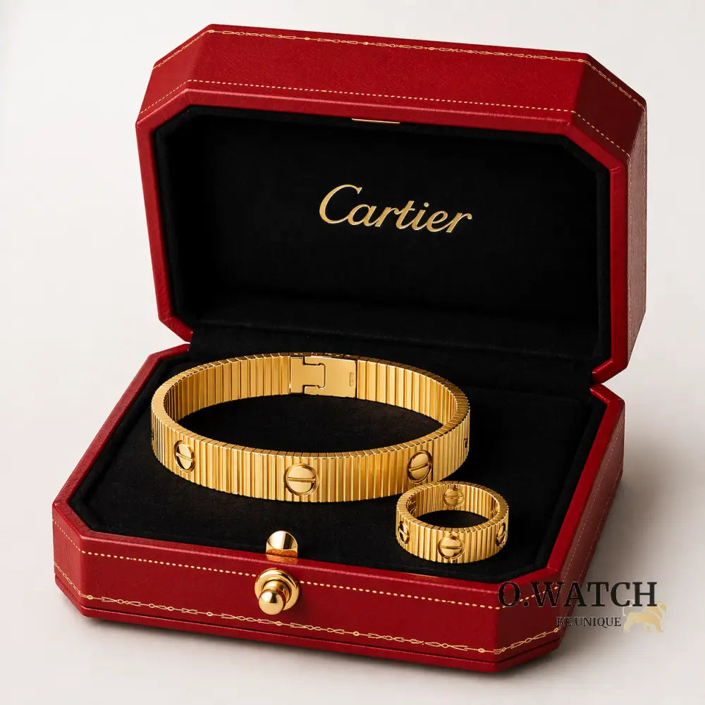 ENSEMBLE CARTIER LOVE UNLIMITED - Or / 17cm / 5 - Bracelet