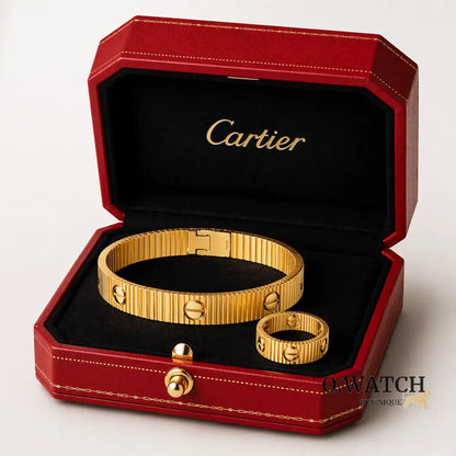 ENSEMBLE CARTIER LOVE UNLIMITED - Or / 17cm / 5 - Bracelet