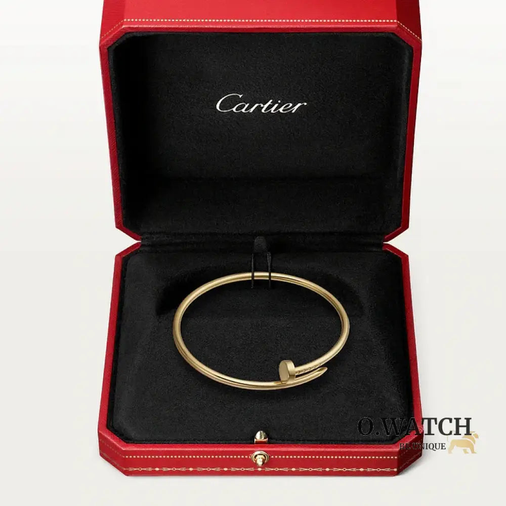 Ensemble de la collection « Juste un Clou » – bracelet et bague petit modèle Bracelet Cartier