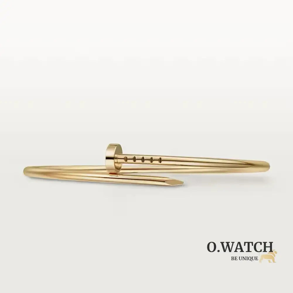 Ensemble de la collection « Juste un Clou » – bracelet et bague petit modèle Bracelet Cartier