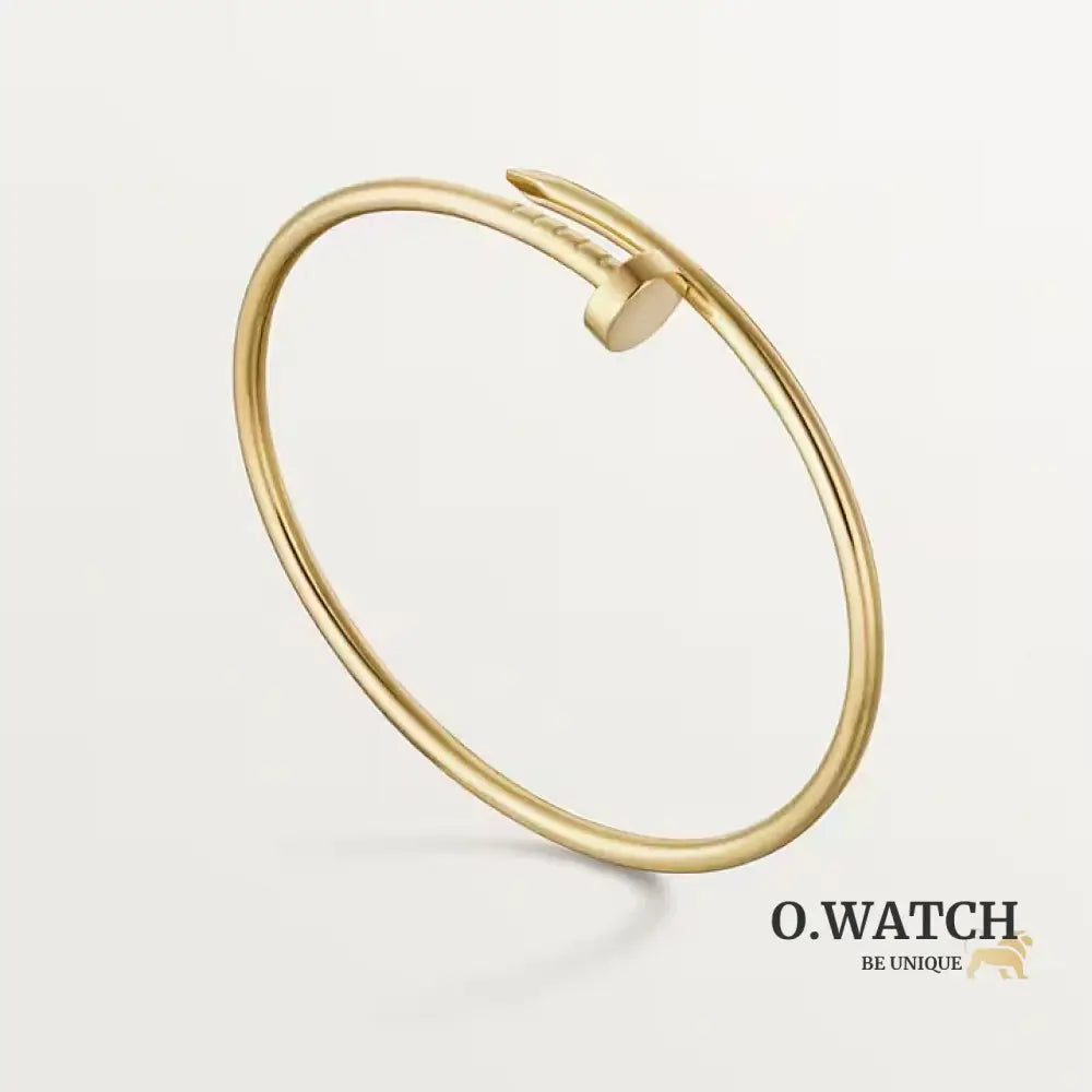 Ensemble de la collection « Juste un Clou » – bracelet et bague petit modèle Bracelet Cartier