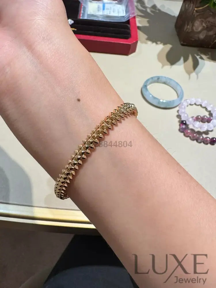 Ensemble deux pièces de la collection « Clash de Cartier » bracelet et boucles d’oreilles Bracelet Cartier