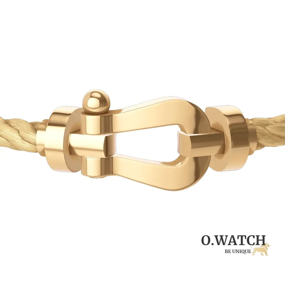 FRED FORCE GRAND MODÈLE JAUNE GOLD Bracelet