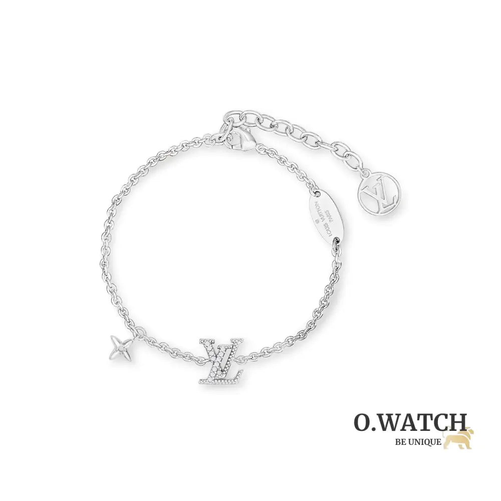 GOURMETTE LV ICONIC WHITE GOLD