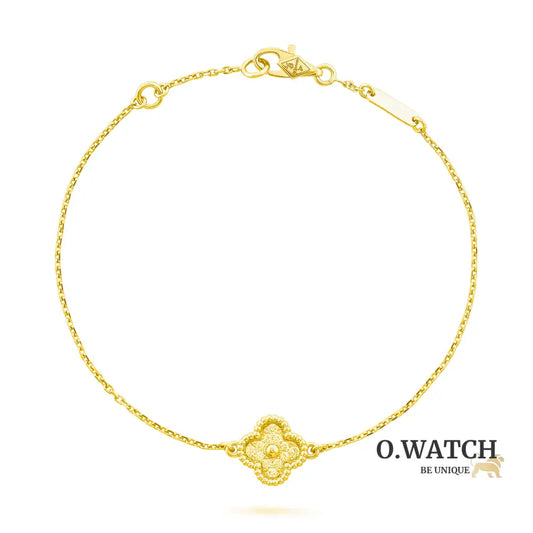 Gourmette Van Cleef 1 Trèfle Gold