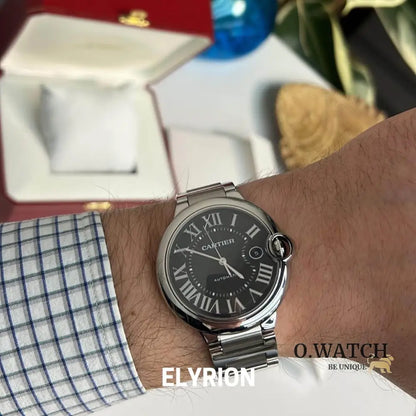 Montre Femme - Panthère Two Tone Diamond Rose Gold & Silver.