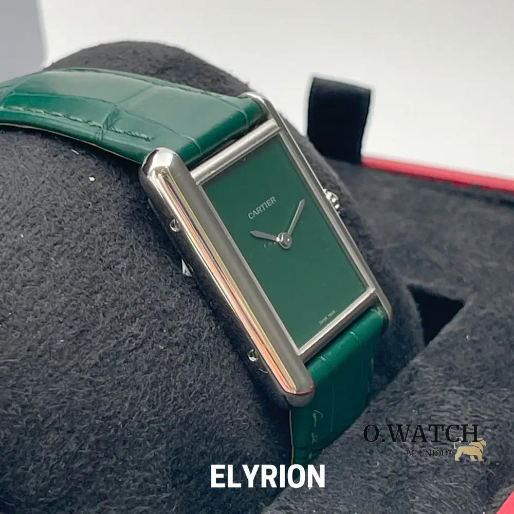 Montre Femme - Tank Louis Vert