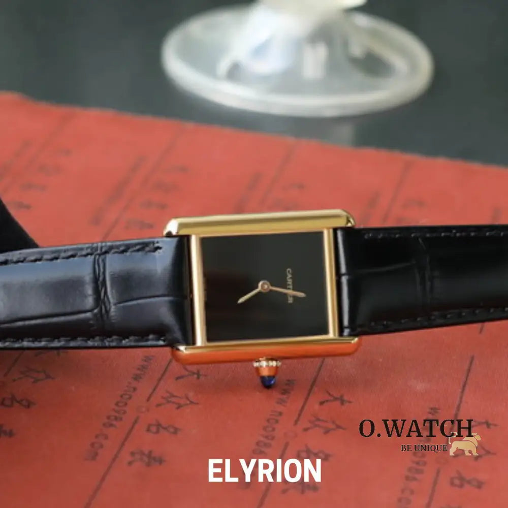 Montre Femme - Tank Must Gold