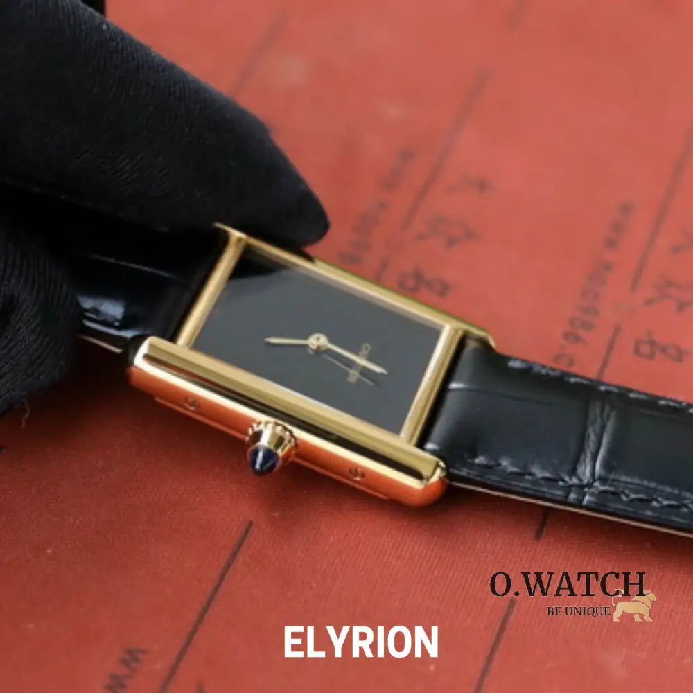 Montre Femme - Tank Must Gold