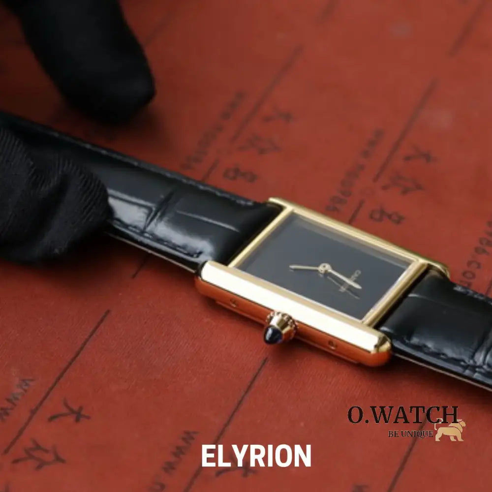 Montre Femme - Tank Must Gold