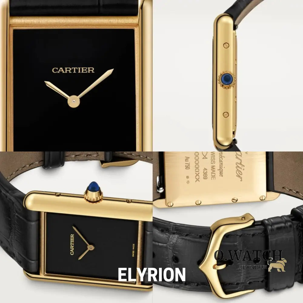 Montre Femme - Tank Must Gold